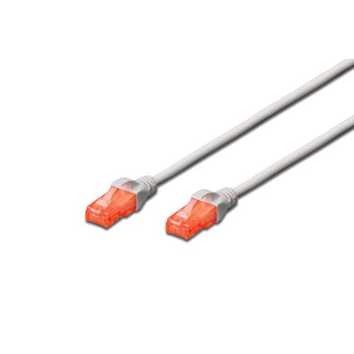 DIGITUS DK-1617-010/WH — Cavo di rete CAT 6 U/UTP, 1 m, bianco