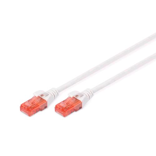 DIGITUS DK-1617-020/WH — Cavo di rete CAT 6 U/UTP, 2 m, bianco