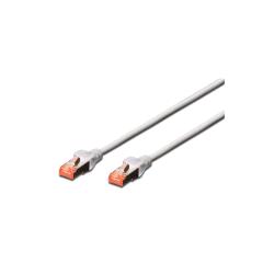 DIGITUS DK-1617-100 — Cavo di rete CAT 6 U/UTP, 10 m, grigio