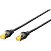 DIGITUS DK-1644-A-100/BL — Cavo di rete CAT 6A S/FTP, 10 m, nero
