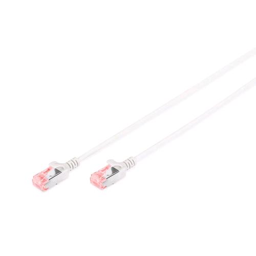 DIGITUS DK-1617-010S — Cavo di rete CAT 6 U/UTP Slim, 1 m, grigio