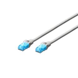 DIGITUS DK-1512-100 — Cavo di rete CAT 5e U/UTP, 10 m, grigio