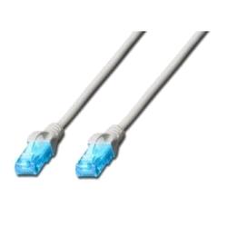 DIGITUS DK-1512-150 — Cavo di rete CAT 5e U/UTP, 15 m, grigio