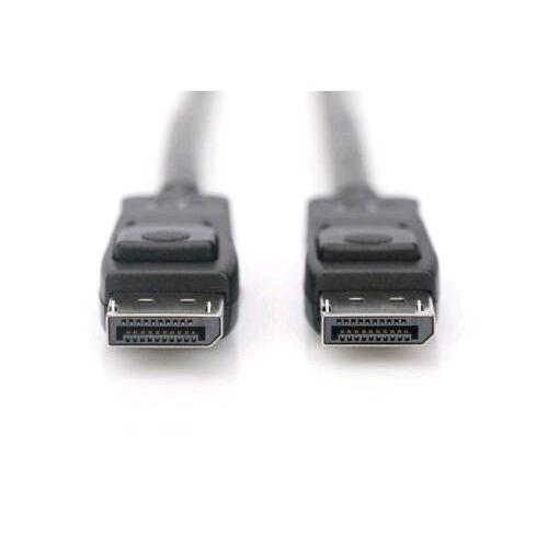 DIGITUS AK-340106-020-S — Cavo DisplayPort maschio – DisplayPort maschio, 2 m, nero