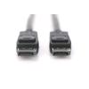 DIGITUS AK-340106-020-S — Cavo DisplayPort maschio – DisplayPort maschio, 2 m, nero