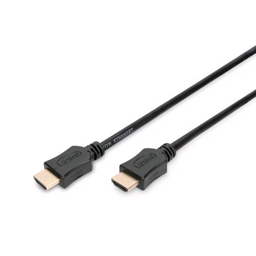 DIGITUS AK-330107-050-S — Cavo HDMI tipo A maschio – HDMI tipo A maschio, 5 m, nero