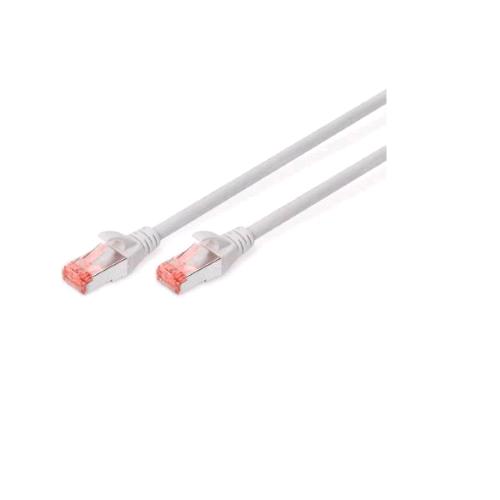 DIGITUS DK-1644-005 — Cavo di rete CAT 6 S/FTP, 0,5 m, grigio