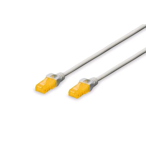 DIGITUS DK-1613-A-100 — Cavo di rete CAT 6A U/UTP, 10 m, grigio