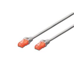 DIGITUS DK-1612-010 — Cavo di rete CAT 6 U/UTP, 1 m, grigio