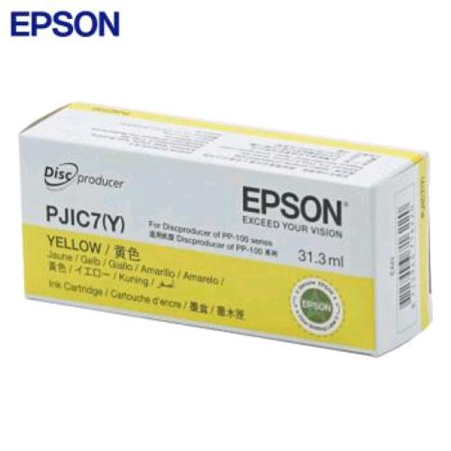 EPSON DISCPRODUCER INK PJIC7(Y) CARTUCCIA INCHIOSTRO INK-JET GIALLO FINO 1.000 DVD