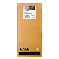 EPSON T5961 TANICA NERO FOTOGRAFICO PER STYLUS PRO 7900-7900 SPECTRO- 7900 SPECTROPROOFER- 7900 STD-9900-9900 SPECTRO- 9900 SPECTROPROOFER-9900 STD 350PG (C13T596100)