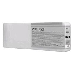 EPSON T6367 TANICA NERO-LIGHT 700ML STYLUS PRO 7900-7900 SPECTRO- 7900 SPECTROPROOFER- 7900 STD-9900-9900 SPECTRO- 9900 SPECTROPROOFER-9900 STD GARANZIA ITALIA (C13T636700)