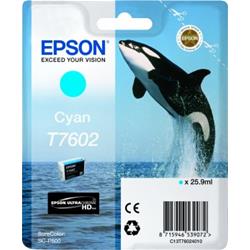 EPSON T7602 CARTUCCIA INCHIOSTRO CIANO PER STAMPANTI EPSON INK JET (C13T76024010)