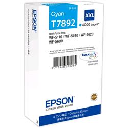 EPSON T7892 SERBATOIO CIANO PER WF-5110/WF-5190/WF-5620/WF-5690 4.000 PAG