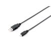 EQUIP 128523 CAVO USB 2.0 DA USB-A A MICRO-USB MASCHIO/MASCHIO 1.8 MT NERO