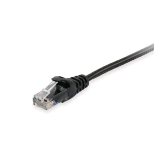 EQUIP CAVO RETE CAT.6 U/UTP NON SCHERMATO 0.5 MT BLACK