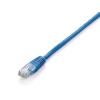EQUIP CAVO RETE CAT.6 U/UTP NON SCHERMATO 0.5MT BLU
