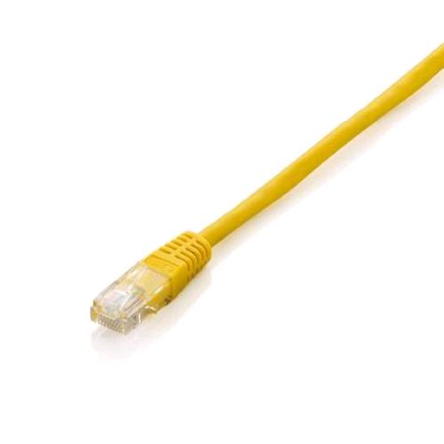 EQUIP CAVO RETE CAT.6 U/UTP NON SCHERMATO 3 MT GIALLO