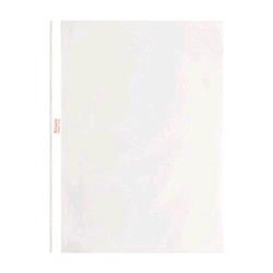 ESSELTE BUSTE CON FORATURA UNIVERSALE IN PP BUCCIA D'ARANCIO CM 22X33 A4 TRASPARENTE CONF 100 Pz.