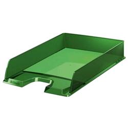 ESSELTE EUROPOST VASCHETTA PORTACORRISPONDENZA IN PS RICICLABILE MM 61X350X244 A4 COLORE VERDE TRASLUCIDO