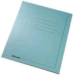 ESSELTE MANILLA CARTELLE 3 LEMBI CON STAMPA IN CARTONCINO 250X350MM DORSO ESPANDIBILE COL. BLU CONF 25 Pz.