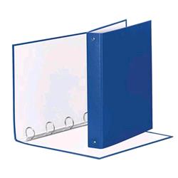 ESSELTE MEETING RACCOGLITORE 4 ANELLI DA 30 MM IN CARTONCINO PLASTIFICATO CM 22X30X4 A4 BLU