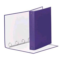 ESSELTE MEETING RACCOGLITORE 4 ANELLI DA 30 MM IN CARTONCINO PLASTIFICATO CM 22X30X4 A4 LILLA