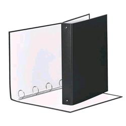 ESSELTE MEETING RACCOGLITORE 4 ANELLI DA 30 MM IN CARTONCINO PLASTIFICATO CM 22X30X4 A4 NERO