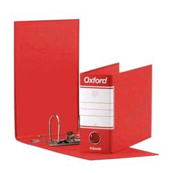 ESSELTE OXFORD G81 REGISTRATORE FORMATO SPECIALE 230X180X80 mm COL. ROSSO