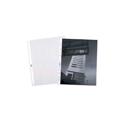 FAVORIT BUSTE A U CON FORATURA UNIVERSALE IN PP LISCIA CM 30X42 A4 TRASPARENTE CONF 10 Pz.