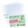 FAVORIT ECO BUSTE CON FORATURA UNIVERSALE IN POLIETILENE BIO BASED FINITURA LISCIA 300X220 mm TRASPARENTE CONF 20 Pz.