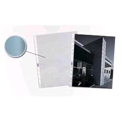 FAVORIT LINEAR BUSTE CON FORATURA UNIVERSALE IN PP BUCCIA D'ARANCIO CM 15X21 TRASPARENTE CONF 25 Pz.