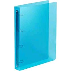 FAVORIT LUMINA RACCOGLITORE A 4 ANELLI DA 30 mm IN PP 220X300X40 mm AZZURRO