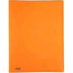 FAVORIT NEON PORTALISTINI IN PP 220X300MM A4 40 BUSTE COL. ARANCIO FLUO