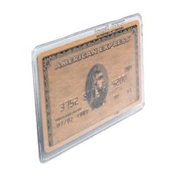 FAVORIT PORTACARDS 2 TASCHE IN PVC 8.5X9.5 CM TRASPARENTE CONF 50 Pz.