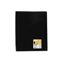 FAVORIT PORTALISTINI IN PP 220X300MM A4 20 BUSTE COL. NERO