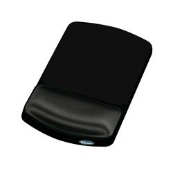 Fellowes Premium Gel 9374001 — tappetino con poggiapolsi regolabile, grafite
