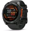 Garmin fēnix 8 51 mm AMOLED, Slate Gray e nero