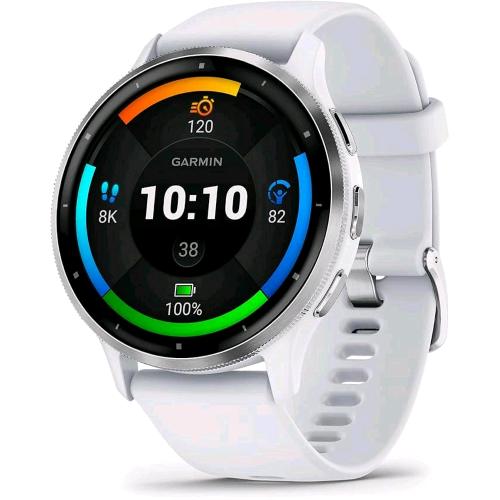 Garmin Venu 3, argento e bianco