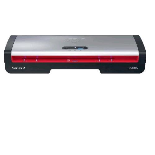 GBC 250 HS HOME OFFICE A3 PLASTIFICATRICE A CALDO PRONTA IN 2 MINUTI SPEGNIMENTO AUTOMATICO NERO