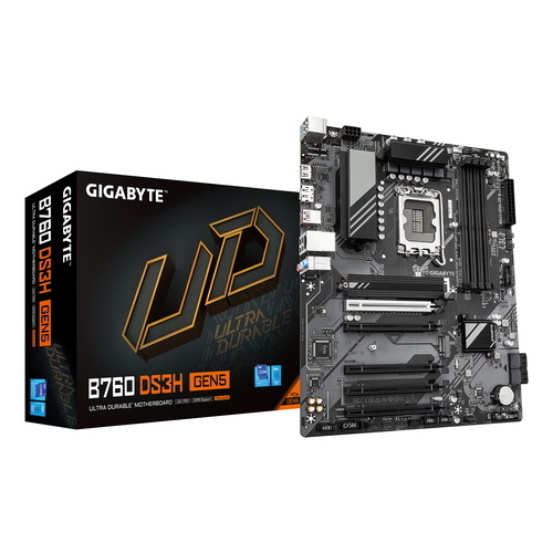 GIGABYTE B760 DS3H GEN5 — scheda madre LGA 1700, 4 slot DDR5, ATX