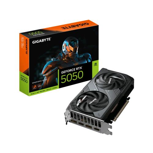 GIGABYTE GeForce RTX 5050 WINDFORCE OC 8G — scheda video