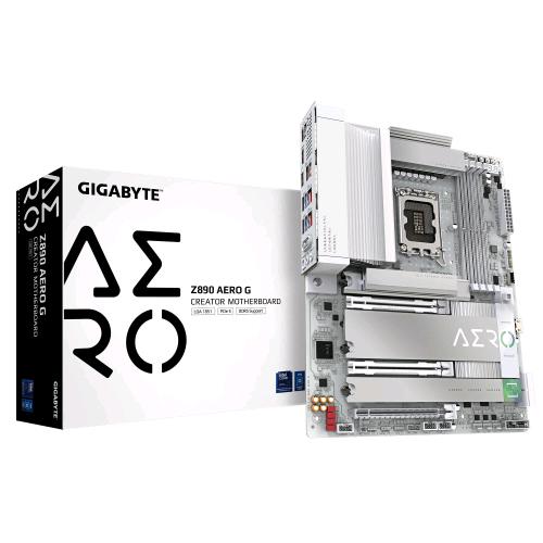 GIGABYTE Z890 AERO G — scheda madre LGA 1851, 4 slot DDR5, ATX