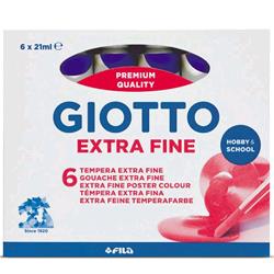 GIOTTO EXTRA FINE TEMPERA TUBO DA 21ML COL. VIOLETTO CONF 6 Pz.