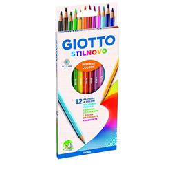 GIOTTO STILNOVO PASTELLO 3.3 mm COLORI ASSORTITI CONF 12 Pz.