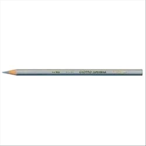 GIOTTO SUPERMINA PASTELLI 3.8 mm CONFEZIONE MONO COLORE GRIGIO FREDDO 12 Pz.