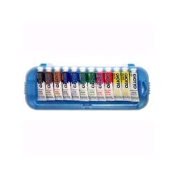 GIOTTO TEMPERA EXTRA TUBO 7.5 ML COLORI ASSORTITI CONF 12 Pz.