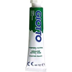 GIOTTO TEMPERA IN TUBETTI DA 12ML VERDE BRILLANTE CONF 6 Pz.