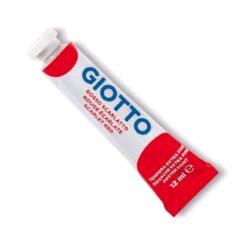 GIOTTO TEMPERA IN TUBO DA 12ML ROSSO SCARLATTO CONF 6 Pz.