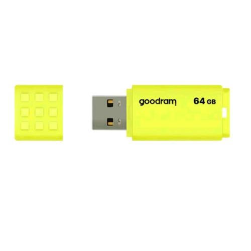 Goodram UME2 64 GB — chiavetta USB 2.0 gialla